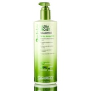 GIOVANNI Ultra Moist Shampoo, Avocado, Olive Oil for Dry, Damaged Hair, Sulfate Free, No Parabens, 24 oz with Pump