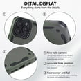 thumbnail image 4 of Allytechgroup Rugged iPhone 14 Pro Max Case with Magnetic Ring Stand, 360° Kickstand Military Grade Bumper Shockproof Armor Full Body Protective Phone Case for Apple iPhone 14 Pro Max, Armygreen, 4 of 7