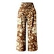 thumbnail image 4 of WILLBEST Pantalones Casuales para Mujer, Estampados, Elásticos, de Cintura Alta, Anchos, para Uso Diario, con Bolsillos Cómodos. Mediana, 4 of 4