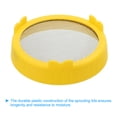 thumbnail image 3 of Uxcell Sprouting Lids, 2 Pcs 86mm Strainer Lids with Stainless Steel Screen, Yellow, 3 of 5
