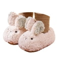 thumbnail image 3 of Ketyyh-chn99 Slippers for Boys Girls Winter Warm Shoes Kids Slippers Girls Boys Fuzzy House Slippers Warm Memory Foam House Shoes Soft Plush Bedroom Slippers Slides Indoor Outdoor Size for 220,Pink, 3 of 9