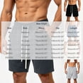 thumbnail image 3 of Byworldtasic Men's Sweat Shorts Baggy Sweatpants Lounge Sweat Loose Shorts Workout with Pockets, 3 of 5