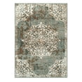 thumbnail image 1 of Maia Floral Medallion Indoor Area Rug by Blue Nile Nills - 2' x 3', Blue, 1 of 3