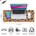 thumbnail image 5 of Long Mouse Pads for Desk,Leopard Pattern Desk Mats on Top Of Desks, Desk Mouse Pad Extra Large with 3mm Non-Slip Base and Stitched Edge for Gaming,Office,Work,Home 31.5"x11.8", 5 of 6