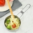 thumbnail image 2 of CIYISON Portable Pot for Camping Stainless Steel Pot for Instant Noodle/Soup/Milk 10in, 2 of 11