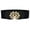 White, variant on ZHENHONG Buckle Belt for Women Vintage Wide Elastic Waistband Elegant Decorative Buckle Belt Women's Accessories Belt Black