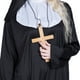 thumbnail image 5 of Disfraces de Halloween Disfraz de monja Ropa de túnica Pañuelo en la cabeza Big Gold Cross Disfraces Traje para mujer, 5 of 5