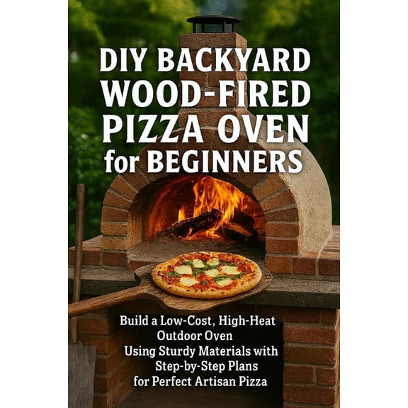DIY Backyard Wood-Fired Pizza Oven for Beginners: Build a Low-Cost, High-Heat Outdoor Oven Using Simple Materials with S, (Paperback)