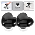 thumbnail image 2 of MOVTOTOP 2 pcs Heart Shaped Toilet Tank Button Covers Handle Tools for Home, 2 of 7