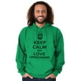 thumbnail image 3 of Keep Calm Love Leprechauns St Paddys Hoodie Sweatshirt Women Men Brisco Brands S, 3 of 6