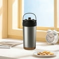 thumbnail image 6 of OEFNTAC 500ml Ceramic Liner Travel Tumbler with Straw and Handle Double Wall Insulated Coffee Cup for Hot Cold Beverages, 6 of 6
