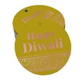 thumbnail image 1 of Inkdotpot Étiquette Joyeux Diwali en Feuille d'Or Rose Véritable 50 Pcs, 1 of 1