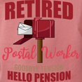 thumbnail image 3 of CafePress - Retired Postal Worker Funny Postman Hello T Shirt - Womens Comfort Colors® Shirt, 3 of 4