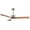 Silver/Nickel, variant on Costway 52" Ceiling Fan with LED Light Reversible Ceiling Fan w/ Adjustable Temperature