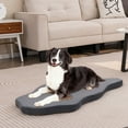 thumbnail image 2 of Gymax Dog Sleeping Mat Waterproof Dog Crate Pad Bed Mat with Memory Foam Support Grey, 2 of 8