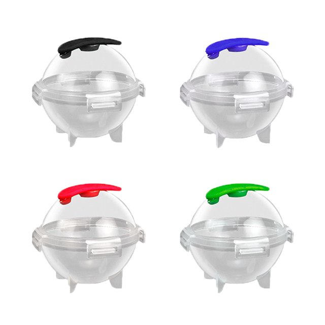 Wosthever Moldes redondos multifuncionales para cubitos de hielo, herramienta versátil para bebidas y postres, 4 piezas Cocina y Comedor