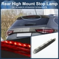 thumbnail image 3 of Luces de freno LED únicas para Seat Altea XL-Type 5P 2006-2015, carcasa negra de plástico impermeable, 3 of 7