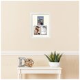 thumbnail image 2 of ArtToFrames Collage Photo Picture Frame with 3 - 4x6 Openings, Framed in White with Off White and Black Mats (CDM-3966-82), 2 of 8