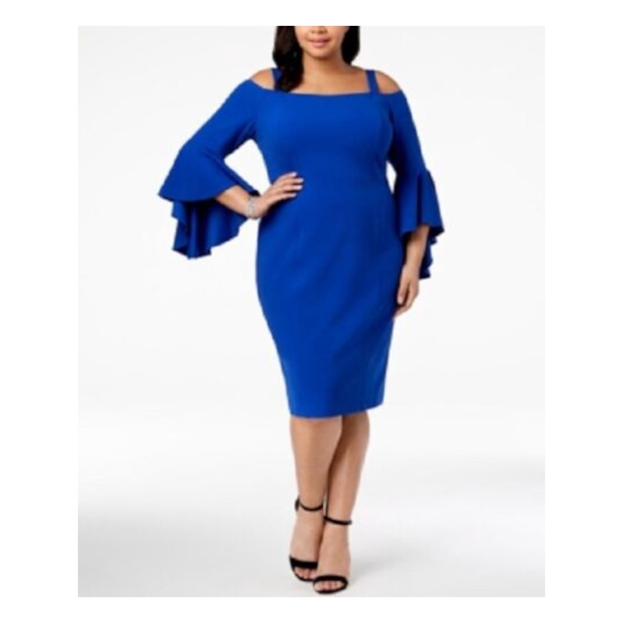 Bell sleeve cocktail dresses sales