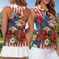 thumbnail image 4 of KUIFORTI 250th Anniversary Matching Golf Shirts for Couple Fit Plain Women Sport Cloth Golf Tennis Tank Top Racerback Design Golf Shirt Keep Cool in Hot Weather Quick Dry, 4 of 6