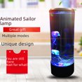 thumbnail image 5 of Custom Logo USB-Powered LED Jellyfish Lamp - Mini Cylinder Shape (22cm Height x 8cm Diameter) with 7-Color Changing Light, ABS Material, Button Switch - Ideal Home Decor Accent & Versatile Gift for, 5 of 5