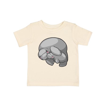

Inktastic Cute Manatee Family Gift Baby Boy or Baby Girl T-Shirt