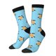 thumbnail image 1 of Balery Sea Turtle Calcetas Largas con Estampado para Hombre y Mujer – Suaves y Transpirables, Talla Única (US 5-11), 1 of 6