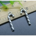 thumbnail image 4 of U8MO 8~50pc Retro XMAS Crutches Alloy Charms Pendant Jewelry Making DIY 27*9mm-50pcs, 4 of 9