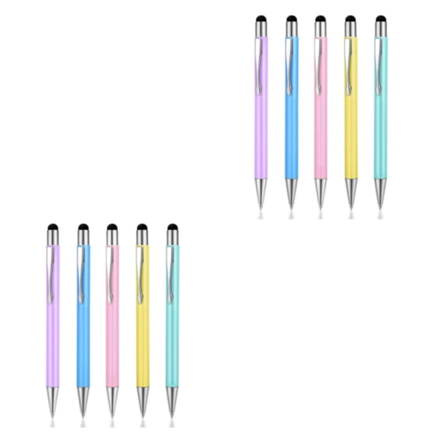 pitrice 5pack/lot Durable Inspirational Pens Set With Reliable Black Ink Pocket Sized 2Set