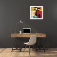 thumbnail image 3 of James, Andy 26x26 White Modern Wood Framed Museum Art Print Titled - Colors I, 3 of 4