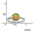 thumbnail image 4 of Sterling Silver & 14k Sterling Silver Citrine Ring, 4 of 7