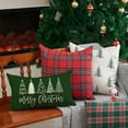 thumbnail image 6 of Christmas Pillow Covers 12x20 Inch Christmas Tree Merry Christmas Decorative Green Throw Pillows Winter Christmas Decor for Home Couch, 6 of 6