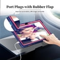 thumbnail image 5 of Hoibon for KADYBE D106 / MEIZE D106 Android 14 Tablet Shockproof Case with Shoulder Strap Kiskctand Kids Friendly Case For VOZIZOV D106 Android 14 / FEONAL 10.1 inch 2024 Tablet - NavyPink, 5 of 7