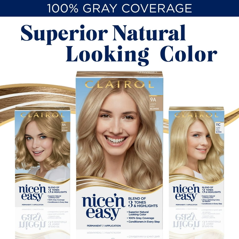 Nice and easy ash blonde deals