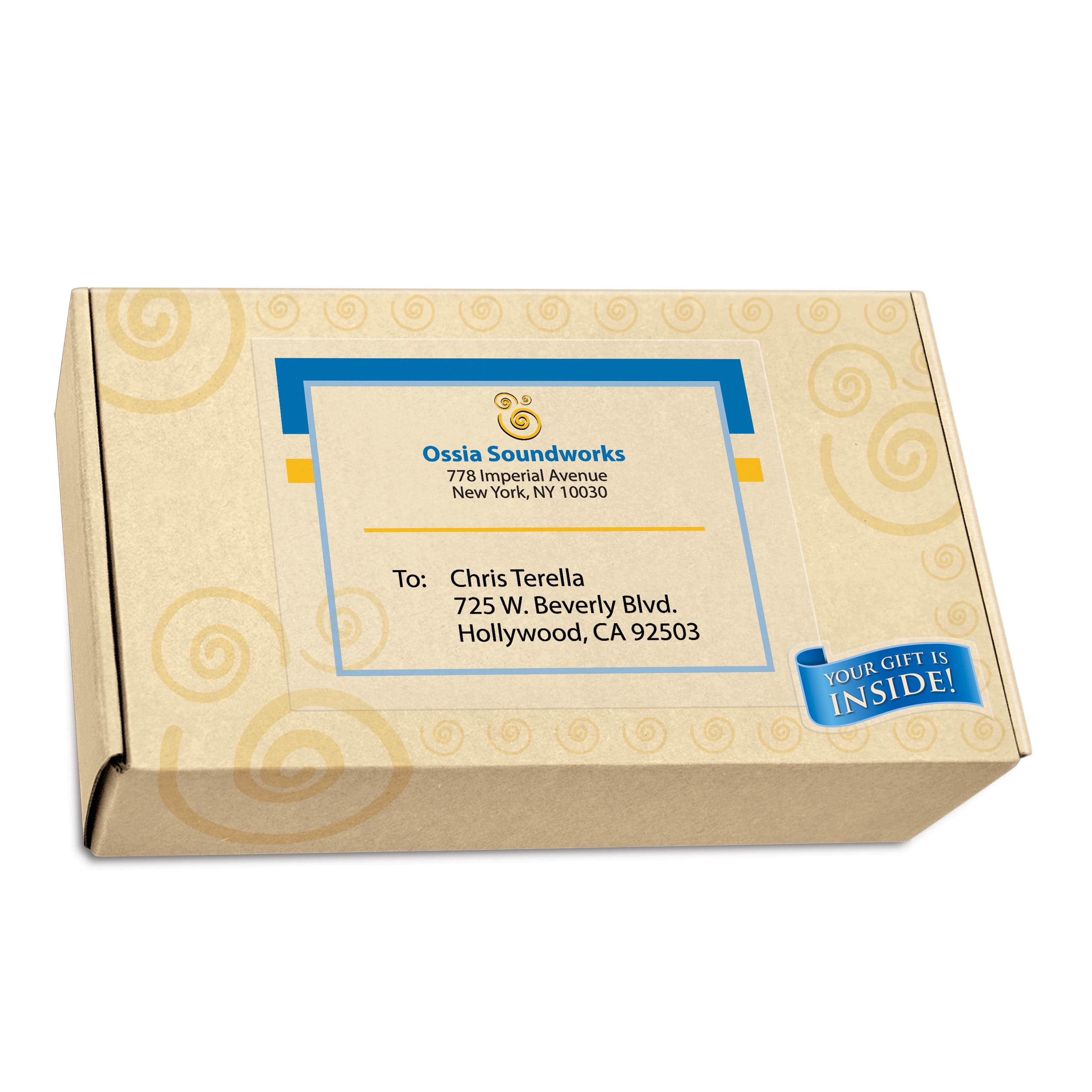 Avery Full Sheet Shipping Labels, 8.5" x 11", Matte Clear, 25 Ct