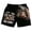 mhy# Black178, variant on LIIPEE Swim Trunks For Men Elastic Drawstring Waist Straight Leg Comfortable Lightweight Patriotic Flag Print Celebration 250 Years Holiday Beach Board Shorts For Independence Day,Black