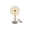 A, variant on 2026 Edition Dandelion Acrylic LED Night Light, USB Powered Bedside Desk Lamp for Adults, Geometric Flower Silhouette Sleep Light with Base, Modern Warm Aesthetics Tabletop Lamp