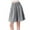Gray-02, variant on Women's High Waisted Denim Skort Shorts, A-Line Flowy Jean Short with Elastic Waist, Casual Bottoms for Daily Wear