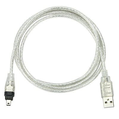 USB Firewire 1394 4 Pin Adapter Cable (5ft) - Walmart.com