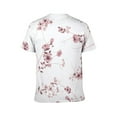 thumbnail image 5 of OUSIMEN Men's short-sleeved printed T-shirt, 5 of 7
