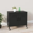 thumbnail image 1 of vidaXL Storage Cabinet Black 60x35x56 cm Steel, 1 of 5