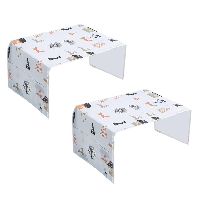 Oleegame 2PC Produce Storage Microwave Protection Cover, Oven Cover, Microwave Oven Oil And Moisture-proof Cover