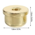 thumbnail image 2 of OUNONA 2 Pcs Embouts de Lampe en Laiton Réglables Capuchons Décoratifs pour Abat-Jour, 2 of 6
