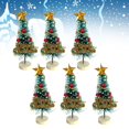 thumbnail image 5 of Décorations de Table de Noël Centres de Table(Vert)(6 Pcs), 5 of 5