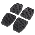 thumbnail image 1 of Luxshiny 4Pcs Car Pedal Pads Rubber Clutch Pedal Assembly Easy Installation Stylish Touch For Daily Driving, 1 of 8