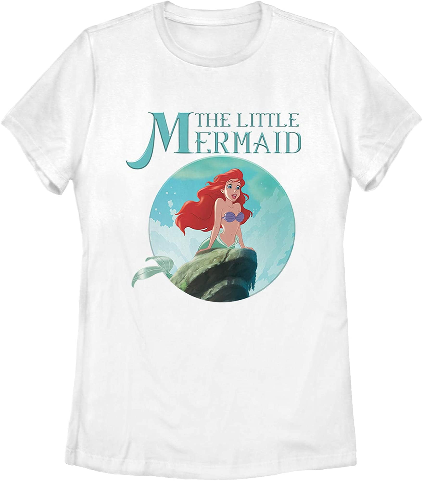 Womens The Little Mermaid Ariel Wave T 