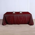 thumbnail image 6 of BalsaCircle Burgundy 90" x 156" Sequin Rectangular Tablecloth Dining Table Linens, 6 of 7
