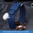 thumbnail image 5 of Correa de caucho tropical para reloj Seiko SRP777J1 de silicona suave, impermeable, transpirable, deportiva, para buceo, para hombre, 20 mm, 22 mm, 5 of 5