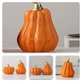 thumbnail image 4 of Miangastore Ceramic Pumpkin Figurine Halloween Table Accent Ceramic Pumpkin Table Ornament, 4 of 8