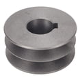 thumbnail image 3 of Chendee V-Belt Pulley A Type Double Slot Pulley Motor Cast Iron Dia Power Tool Accessory,64X30X24Mm, 3 of 9